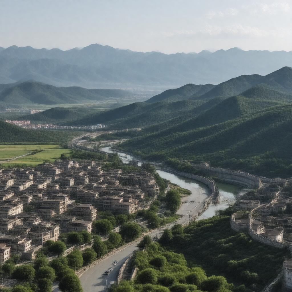 AI-created image of Yanqing District