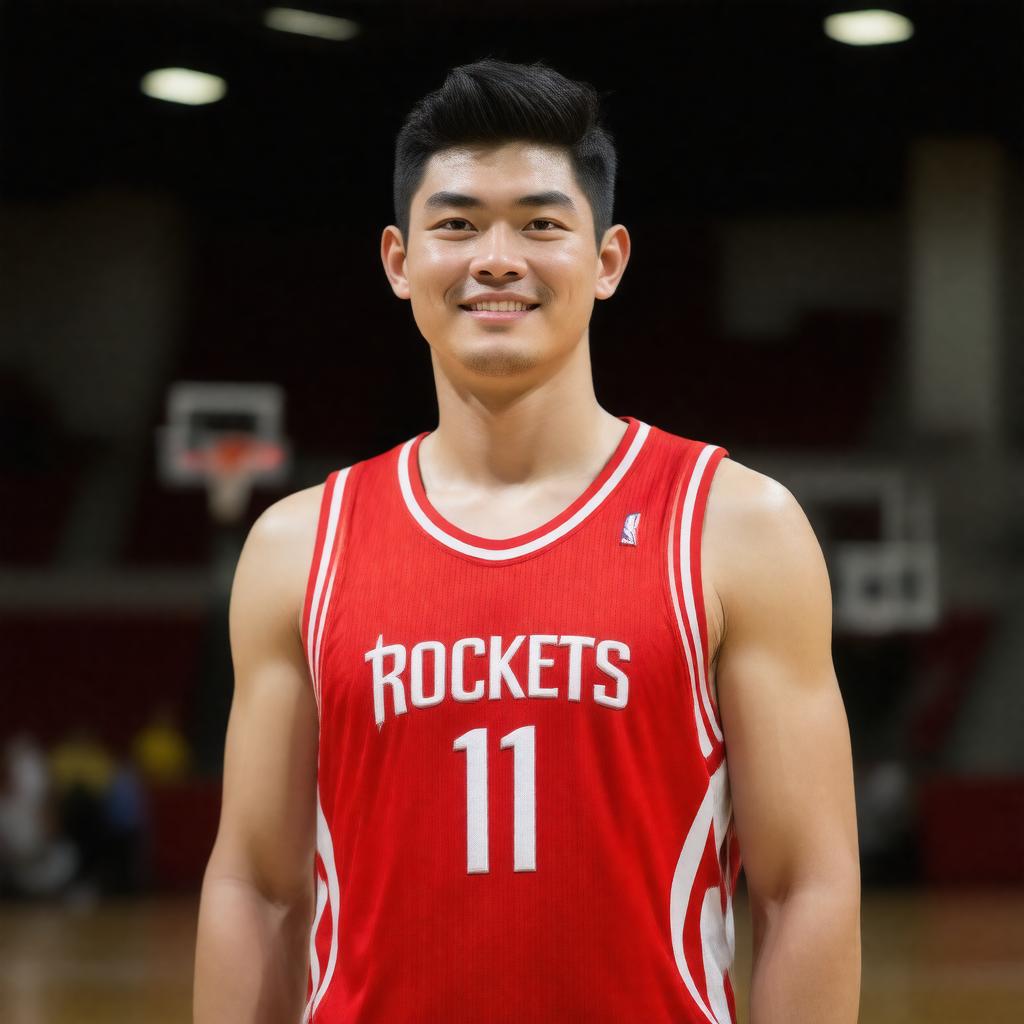 AI-created image of Yao Ming