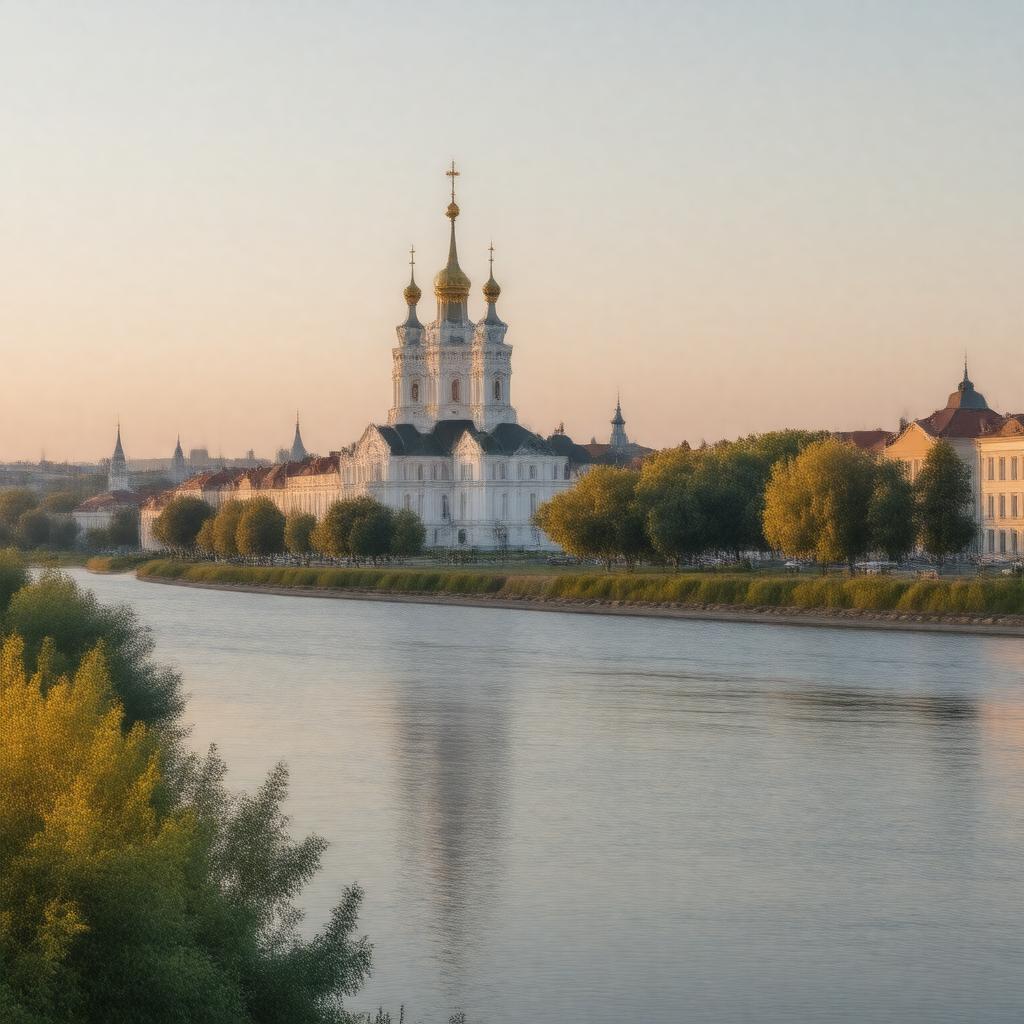 AI-created image of Yaroslavl