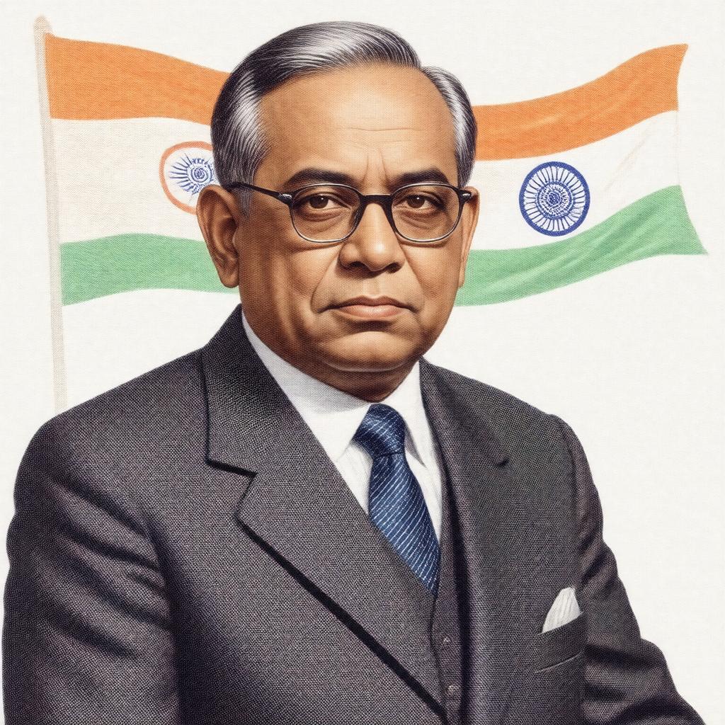 AI-created image of Yashwant Ambedkar