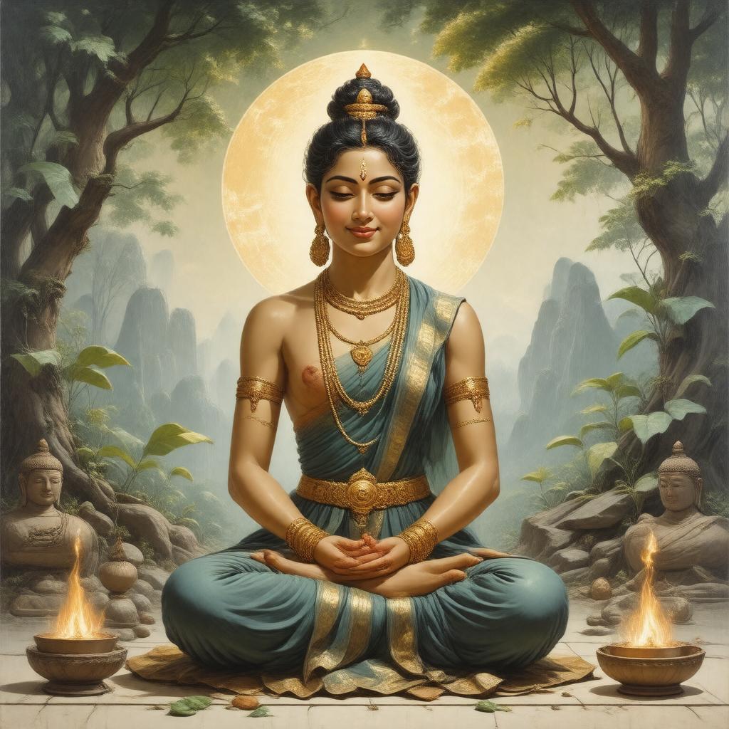 AI-created image of Yasodhara