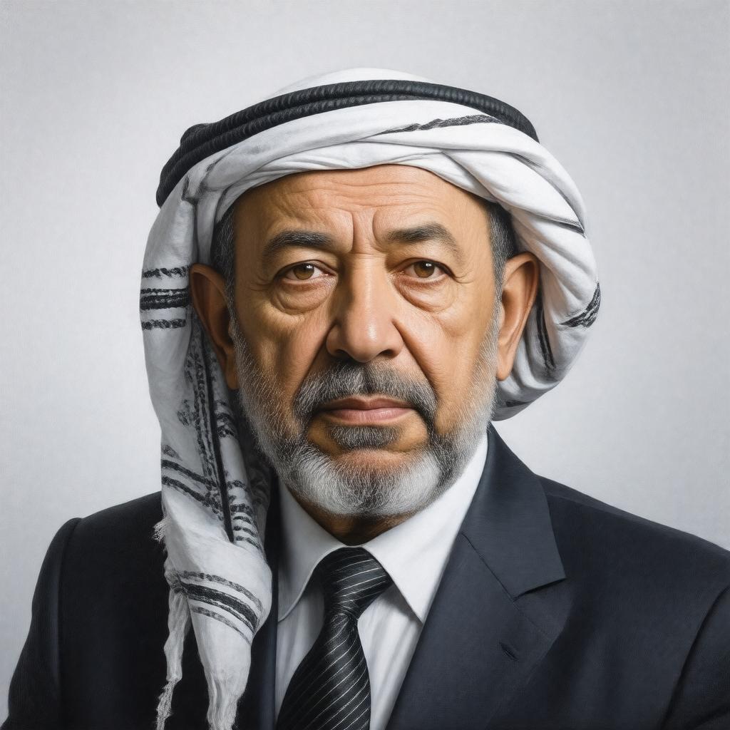 AI-created image of Yasser Arafat
