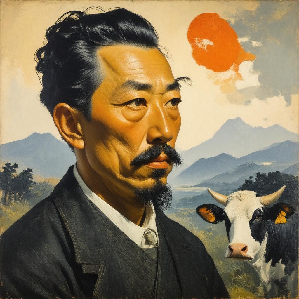 AI-created image of Yasuo Kuniyoshi