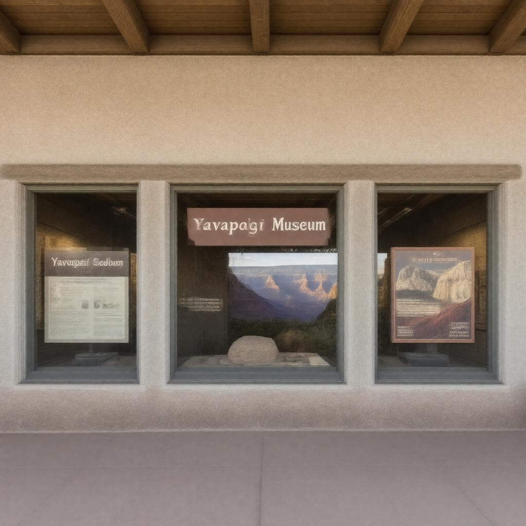 Click to view larger image AI-created image of Yavapai Geology Museum