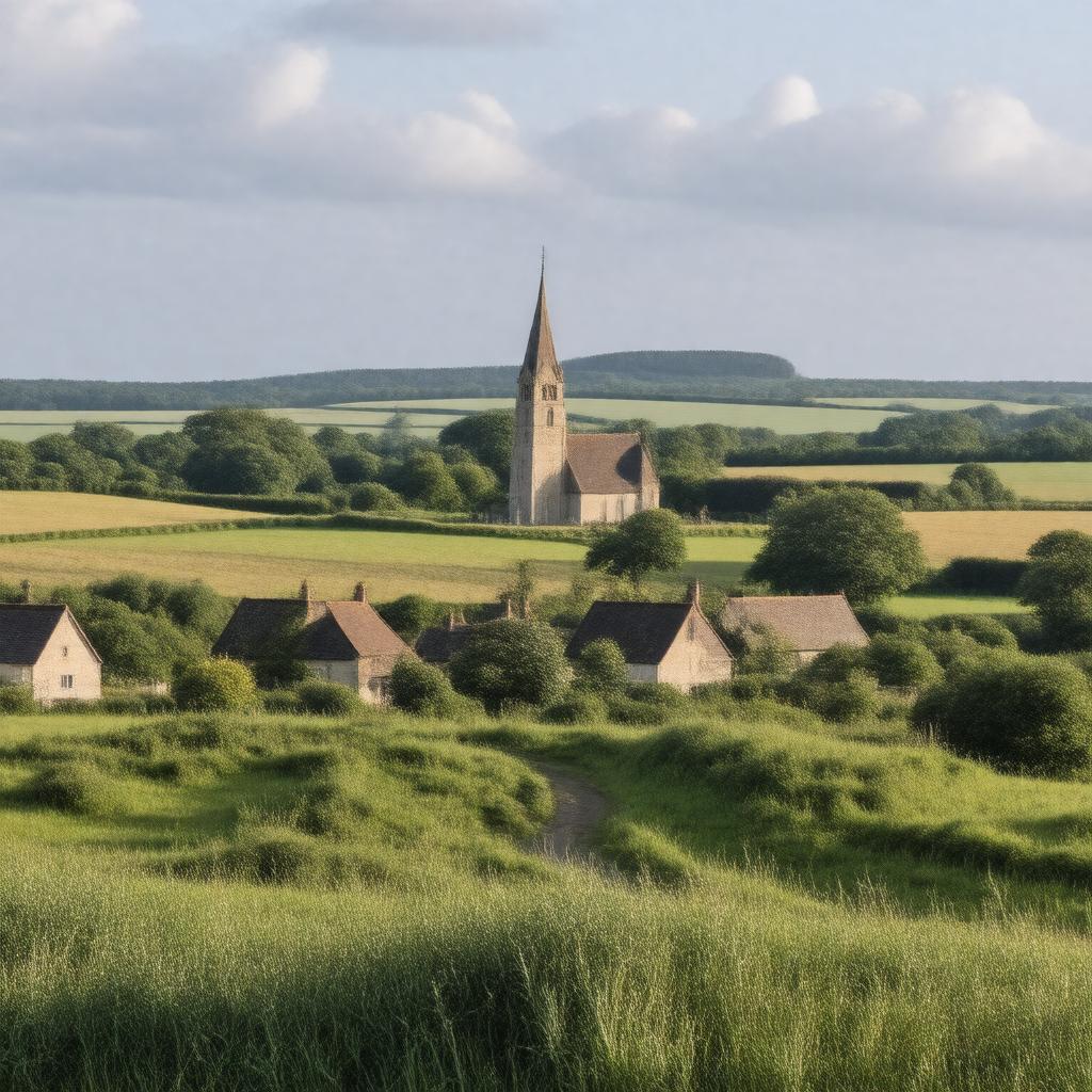 AI-created image of Yaxham