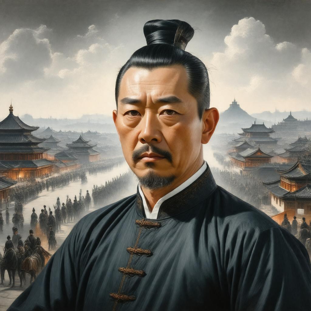 AI-created image of Ye Mingchen