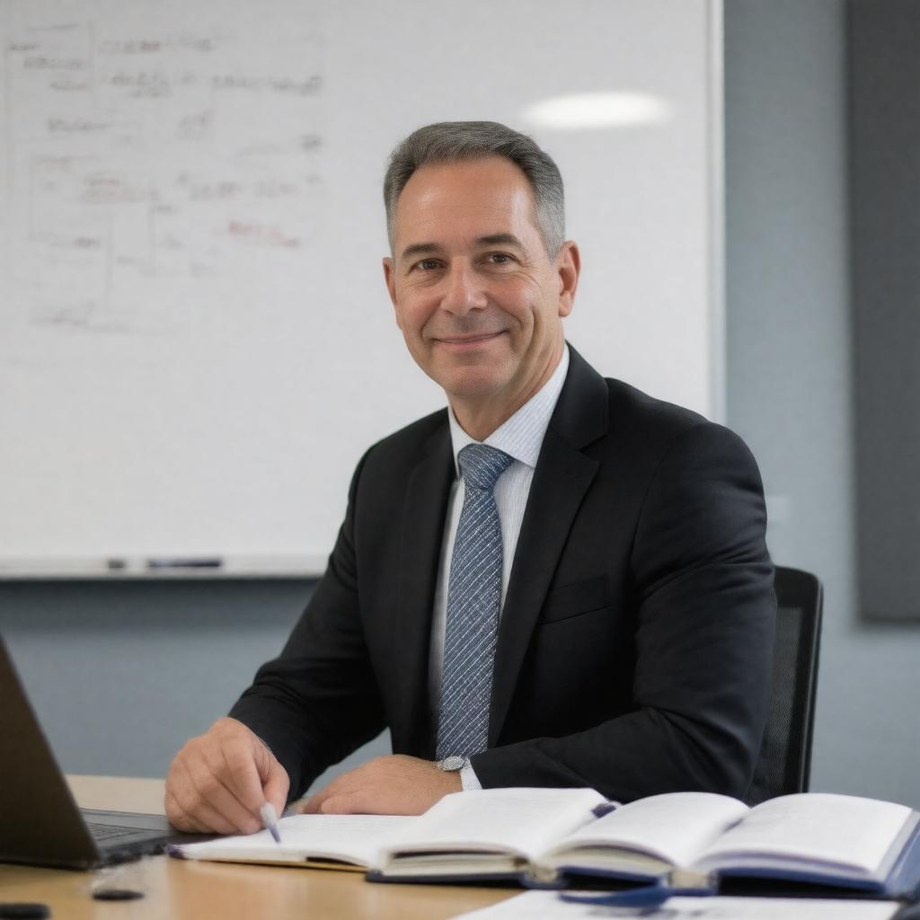 AI-created image of Yehuda Bassok