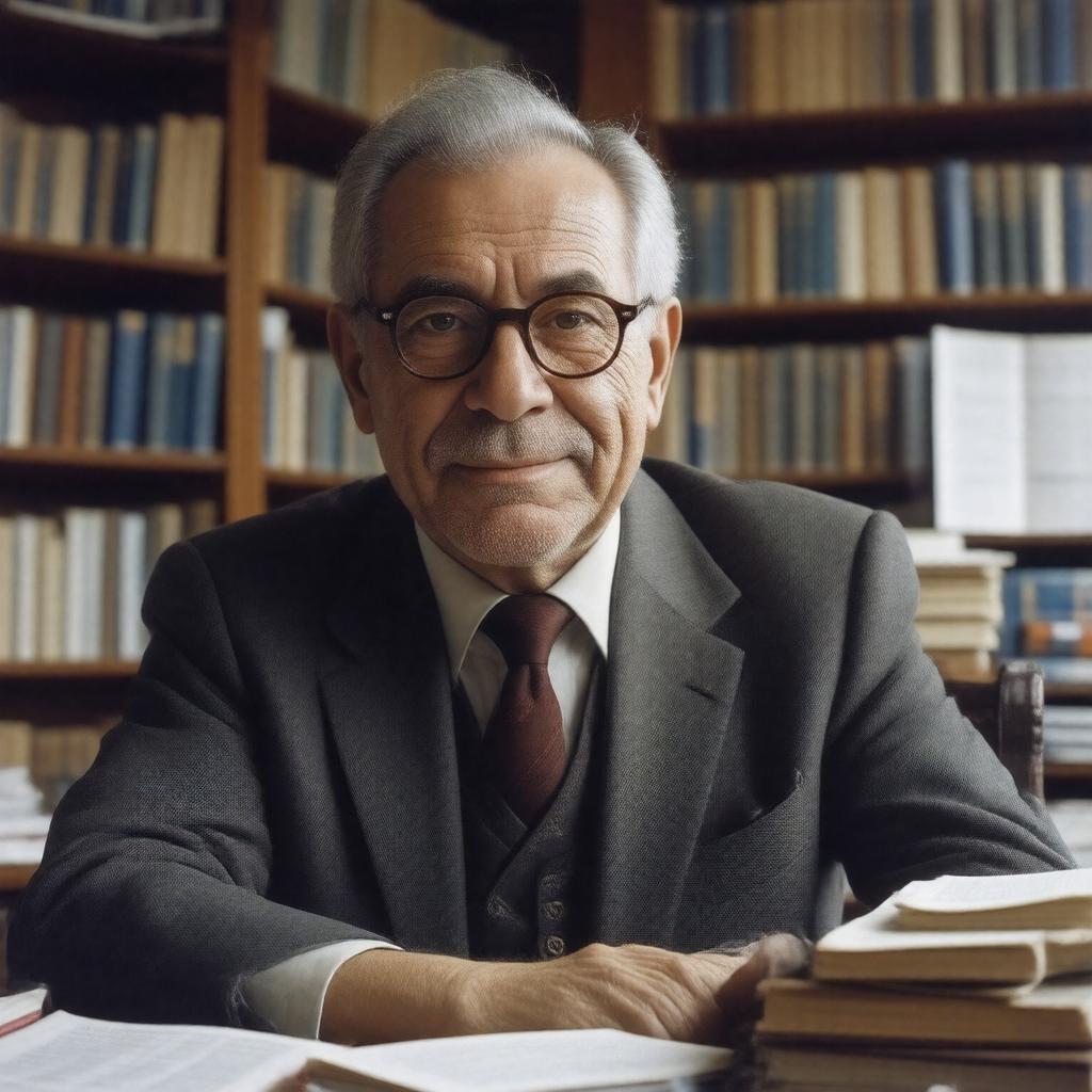 AI-created image of Yehuda Elkana