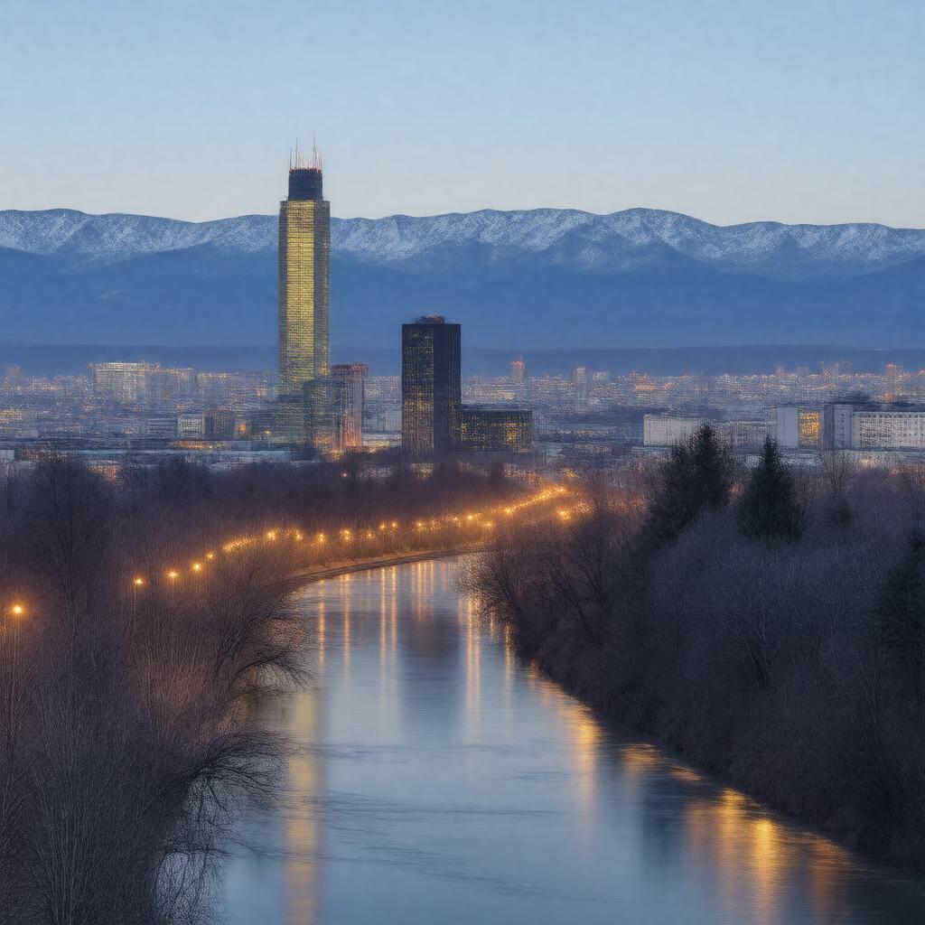 AI-created image of Yekaterinburg