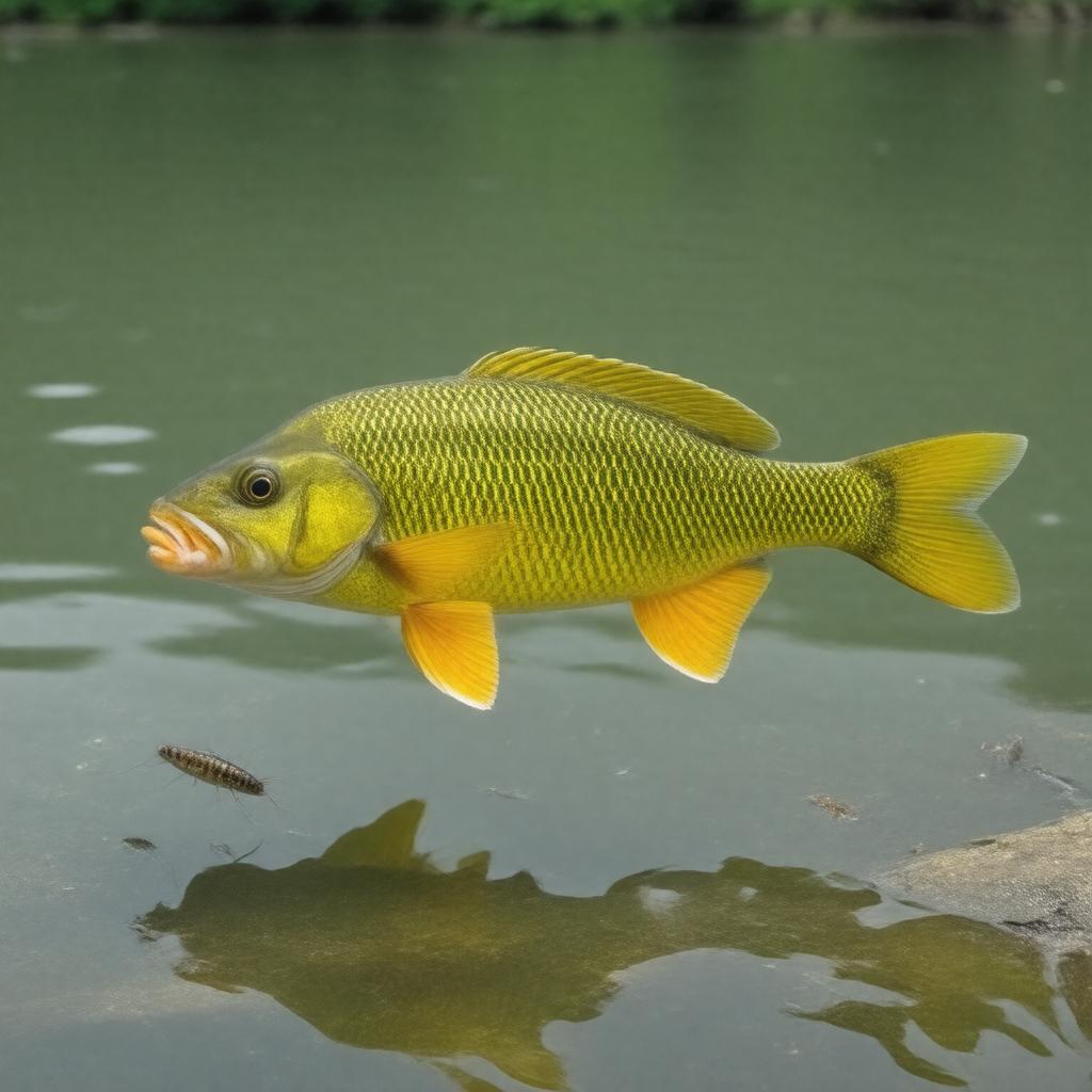 Click to view larger image AI-created image of Yellow perch