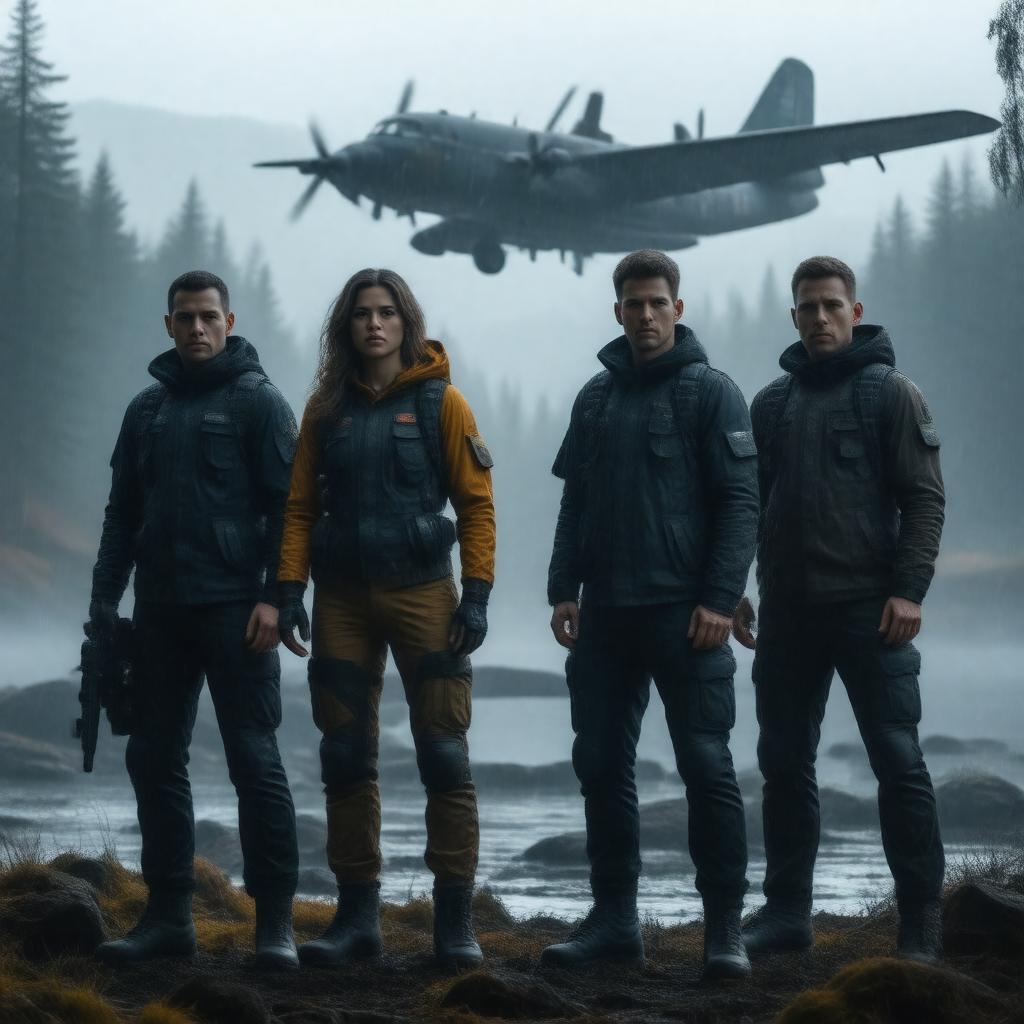 AI-created image of Yellowjackets