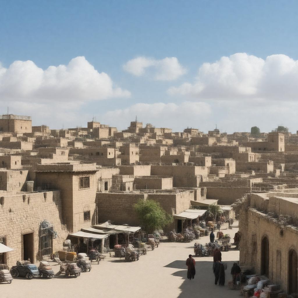 AI-created image of Yemen