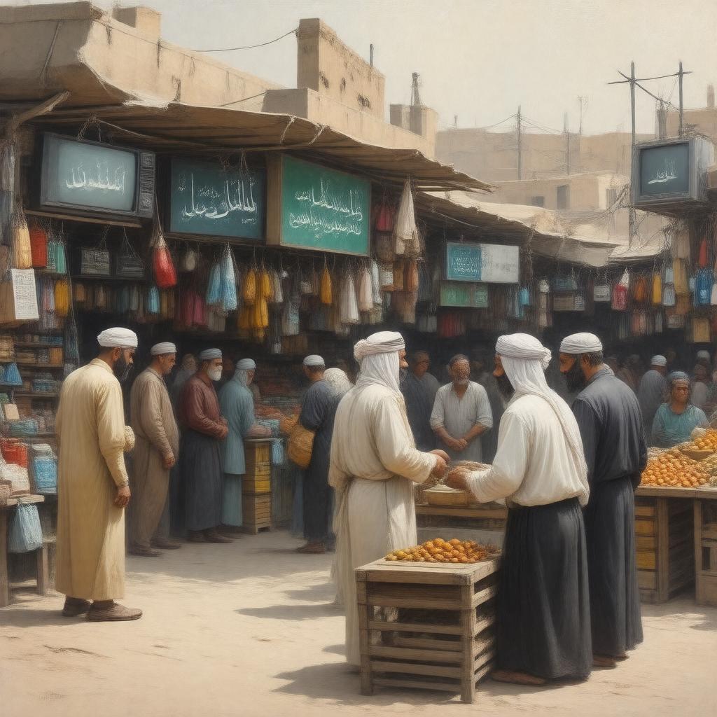 AI-created image of Yemeni Arabic