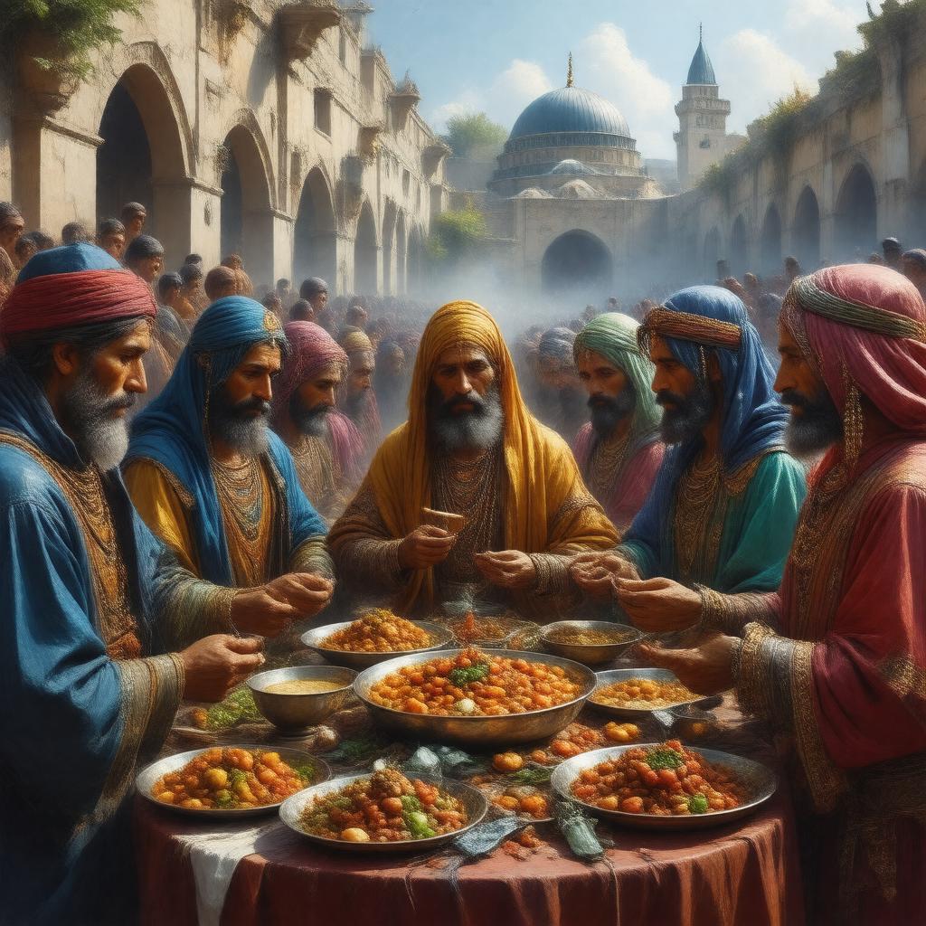 AI-created image of Yemenite Jews