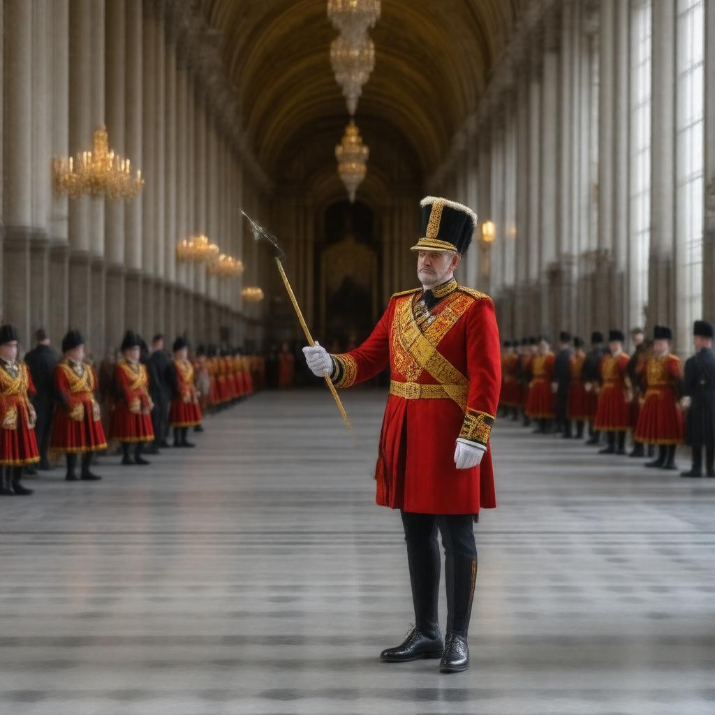 AI-created image of Yeoman Usher of the Black Rod
