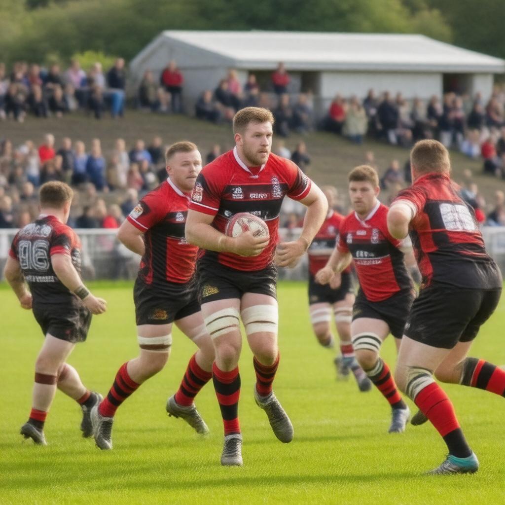 AI-created image of Yeovil Rugby Football Club