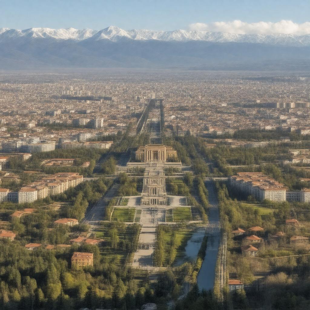 AI-created image of Yerevan