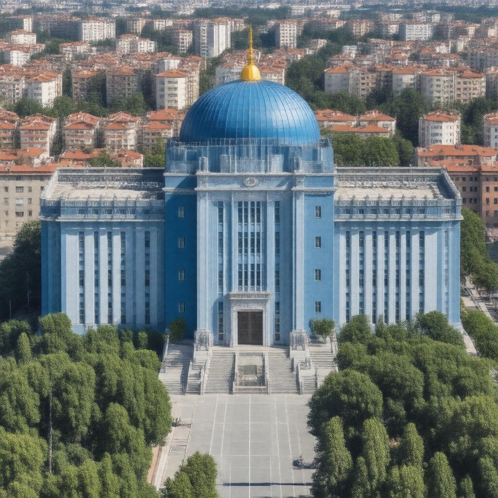 AI-created image of Yerevan State University