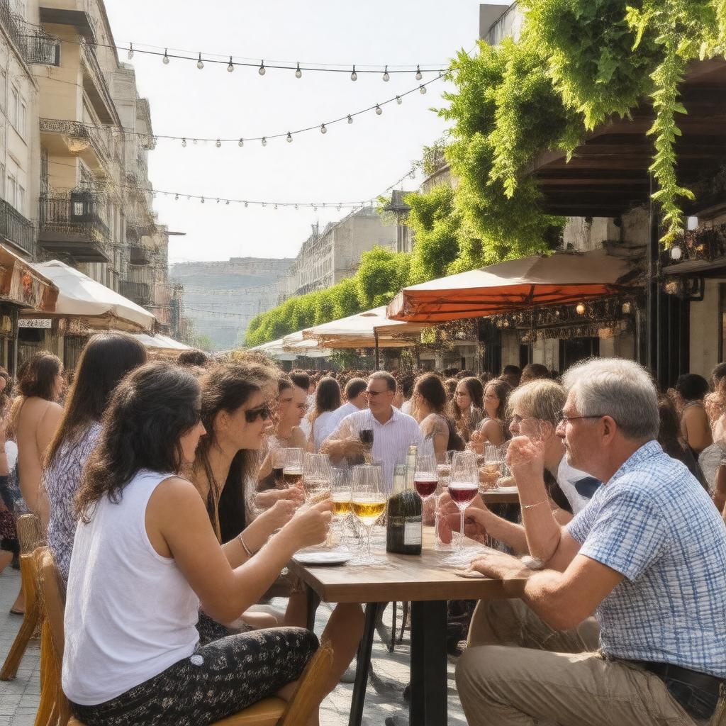 AI-created image of Yerevan Wine Days