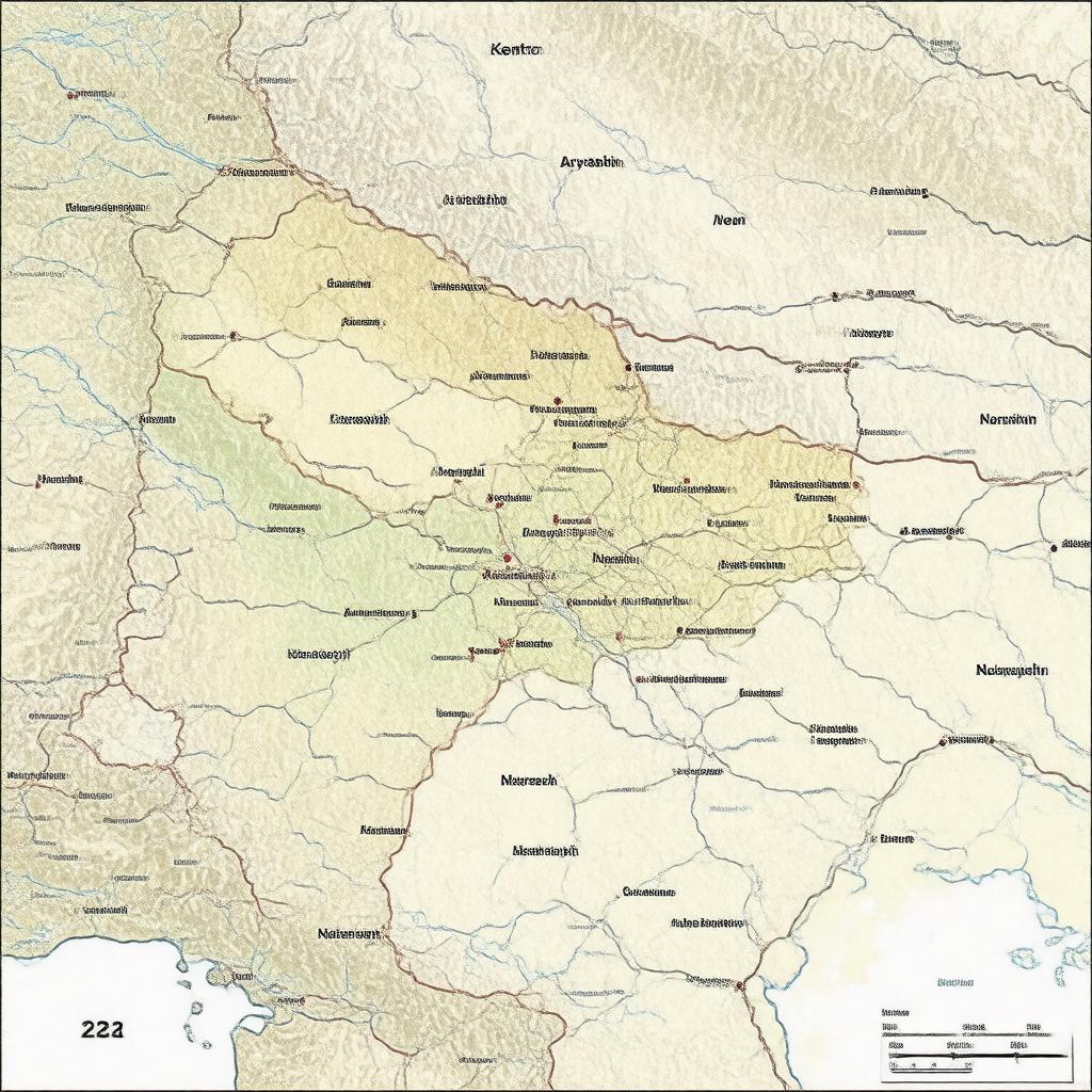 AI-created image of Yerevan (administrative region)