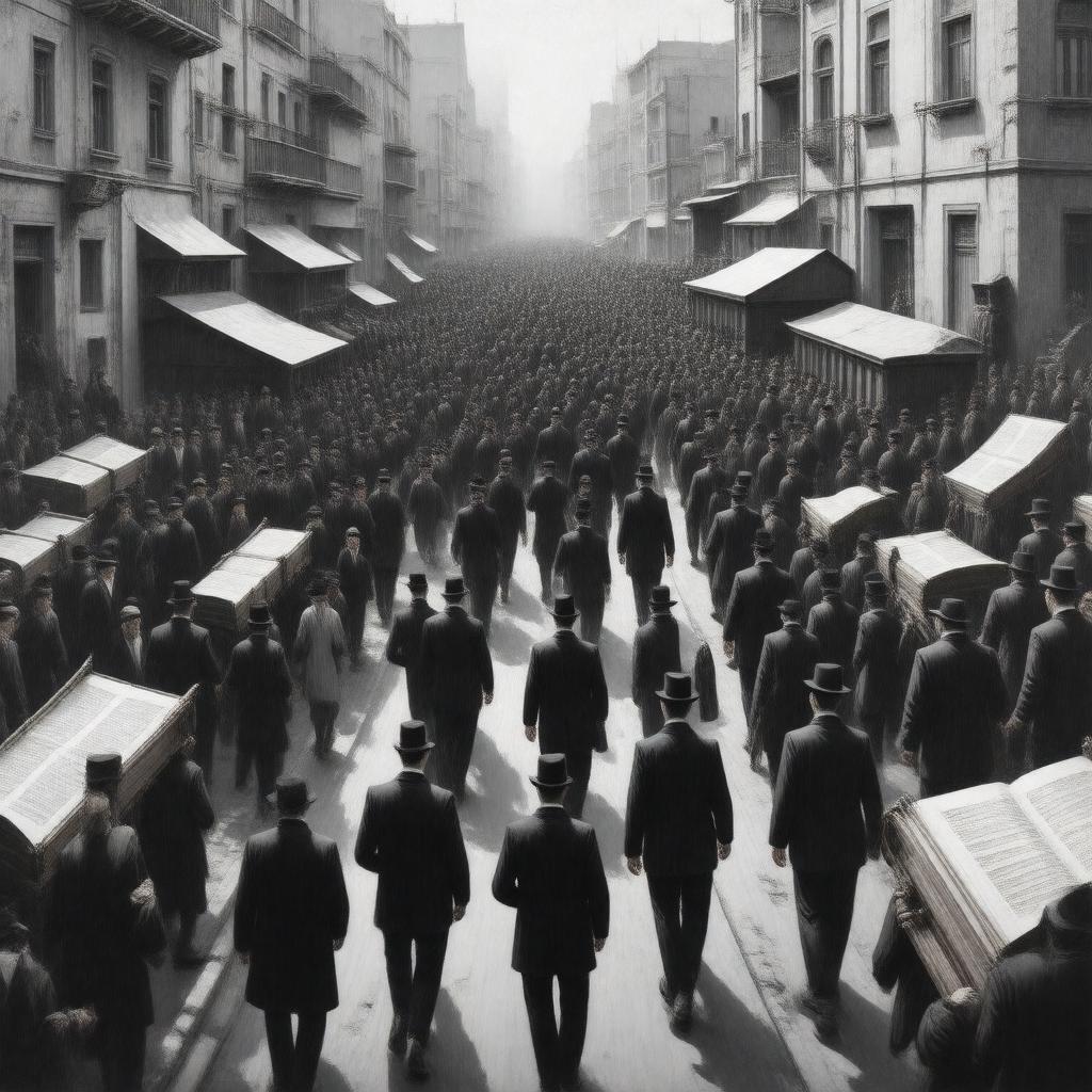 AI-created image of Yeshivish Judaism