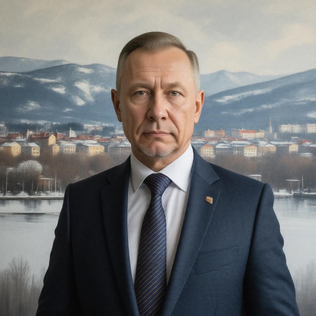 AI-created image of Yevgeny Nikora