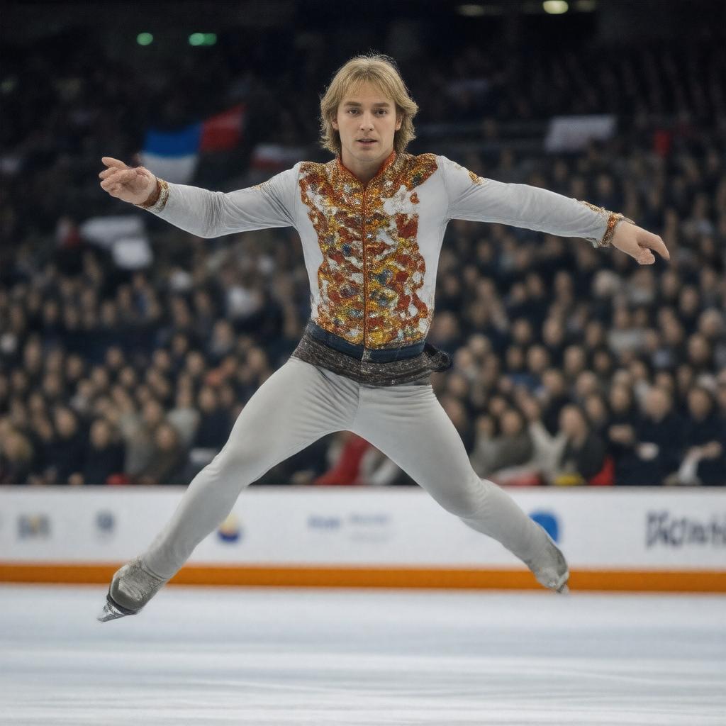 AI-created image of Yevgeny Plushenko