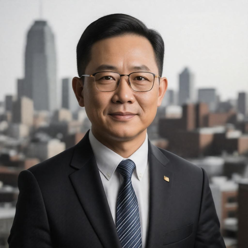 AI-created image of Yi-An Huang