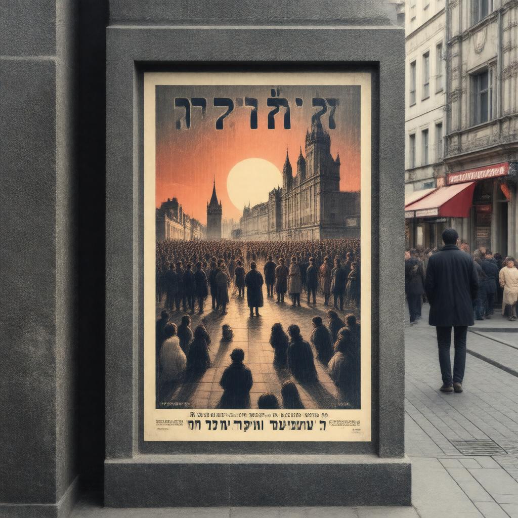 AI-created image of Yiddish