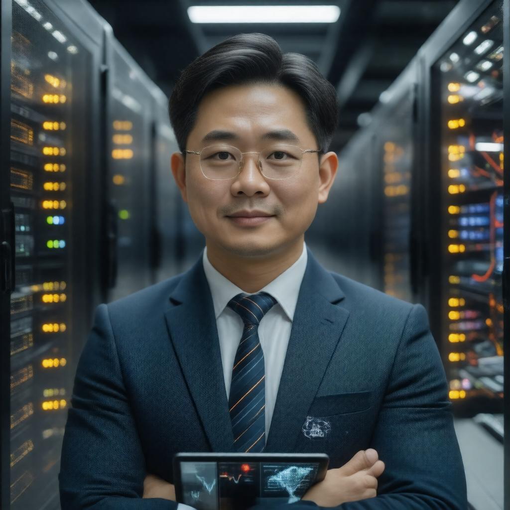 Click to view larger image AI-created image of Yike Guo