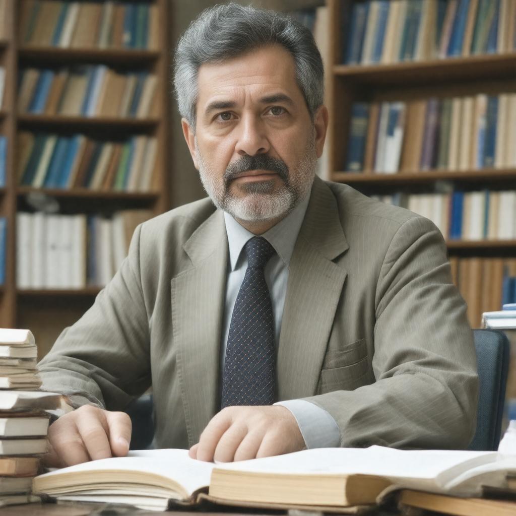 Click to view larger image AI-created image of Yitzhak Gilboa