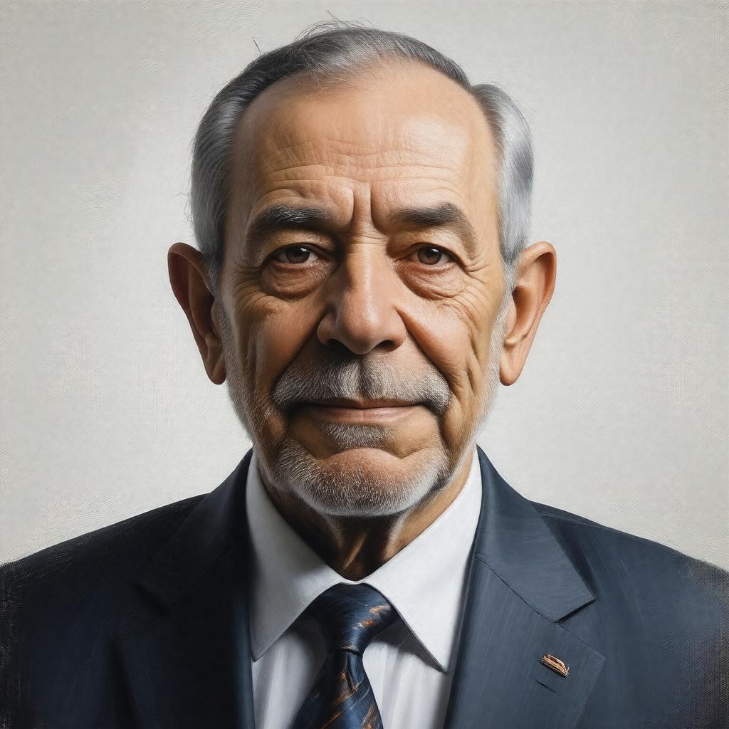 AI-created image of Yitzhak Navon
