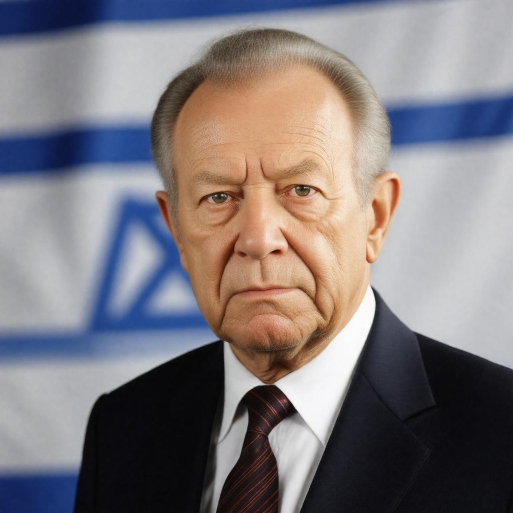 AI-created image of Yitzhak Rabin