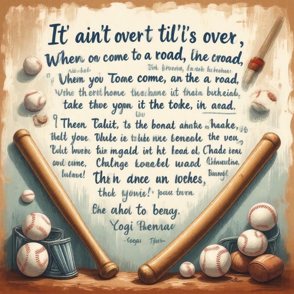 AI-created image of Yogi-isms