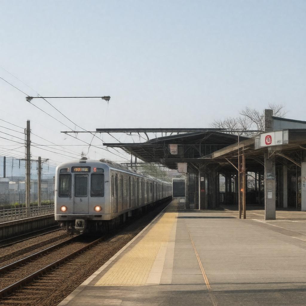 AI-created image of Yokogawa Station