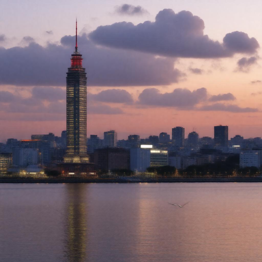 AI-created image of Yokohama