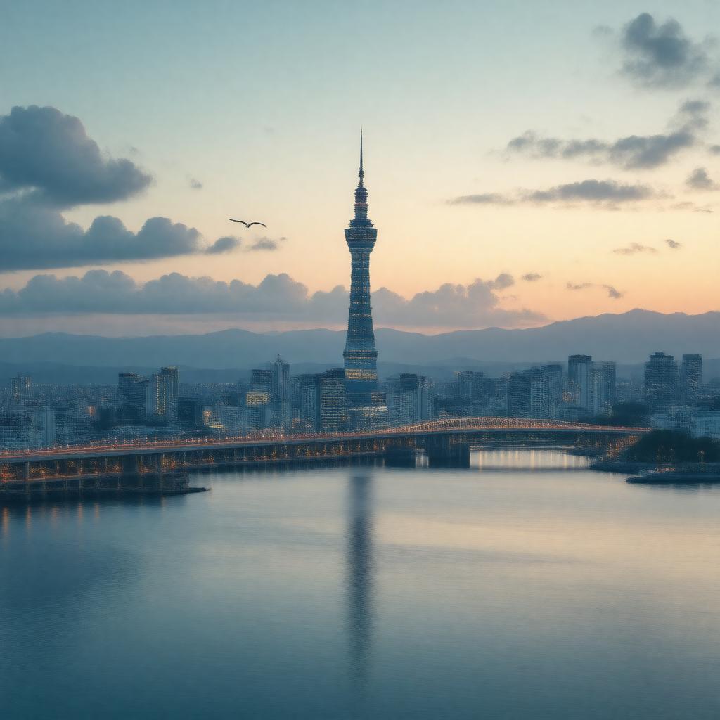 AI-created image of Yokohama, Japan