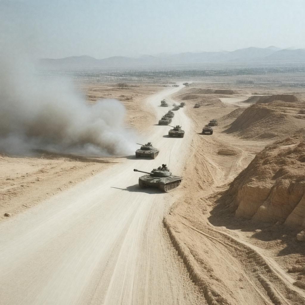 AI-created image of Yom Kippur War