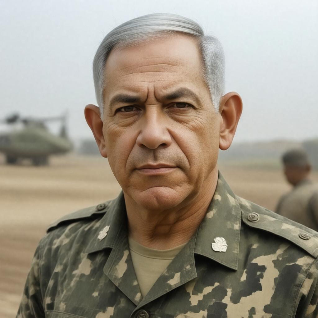 AI-created image of Yonatan Netanyahu