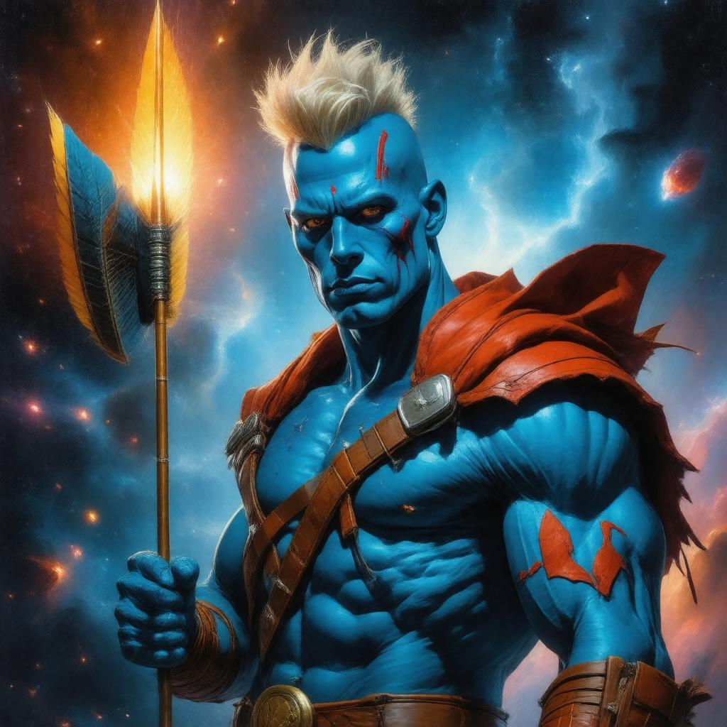 Click to view larger image AI-created image of Yondu