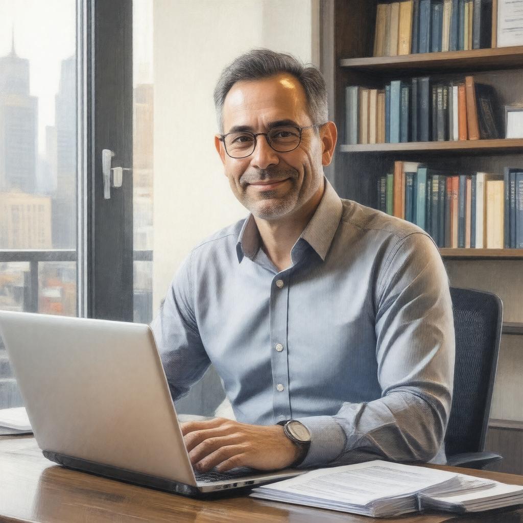 Click to view larger image AI-created image of Yoni Appelbaum