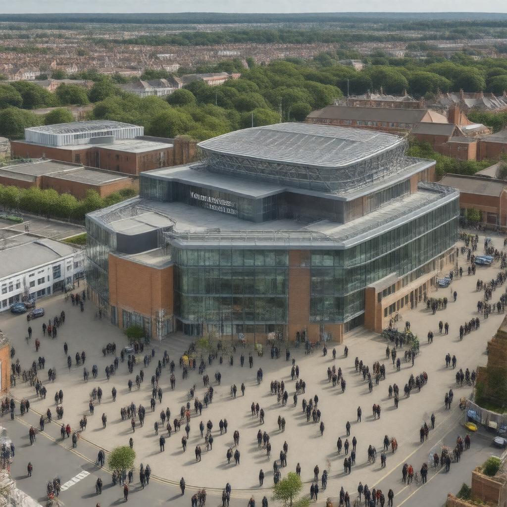 Click to view larger image AI-created image of York College