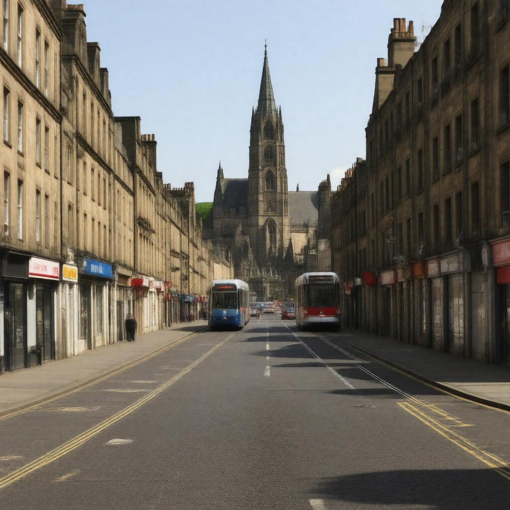 AI-created image of York Place