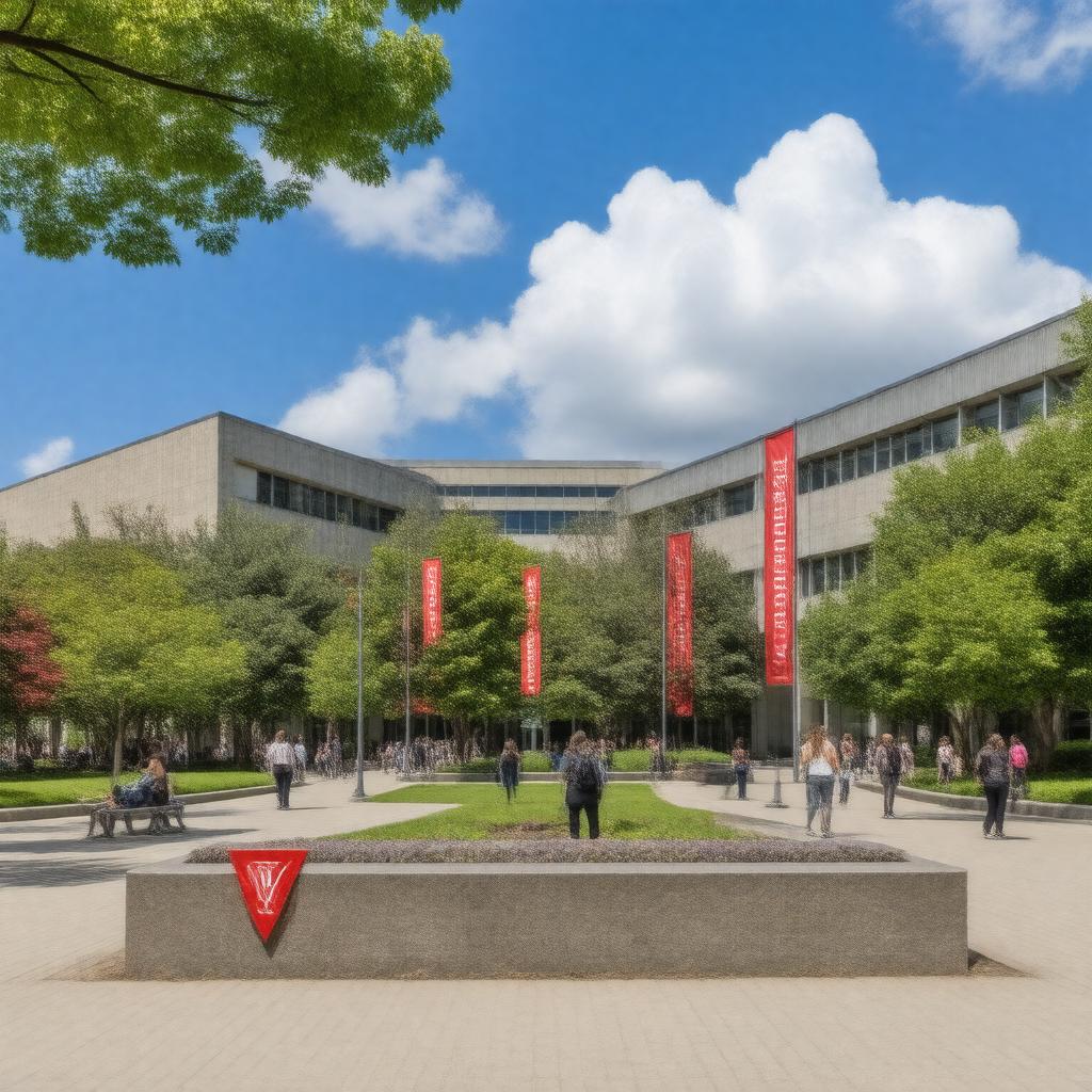 AI-created image of York University
