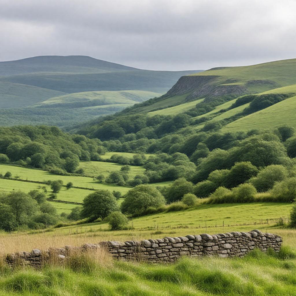 AI-created image of Yorkshire Dales