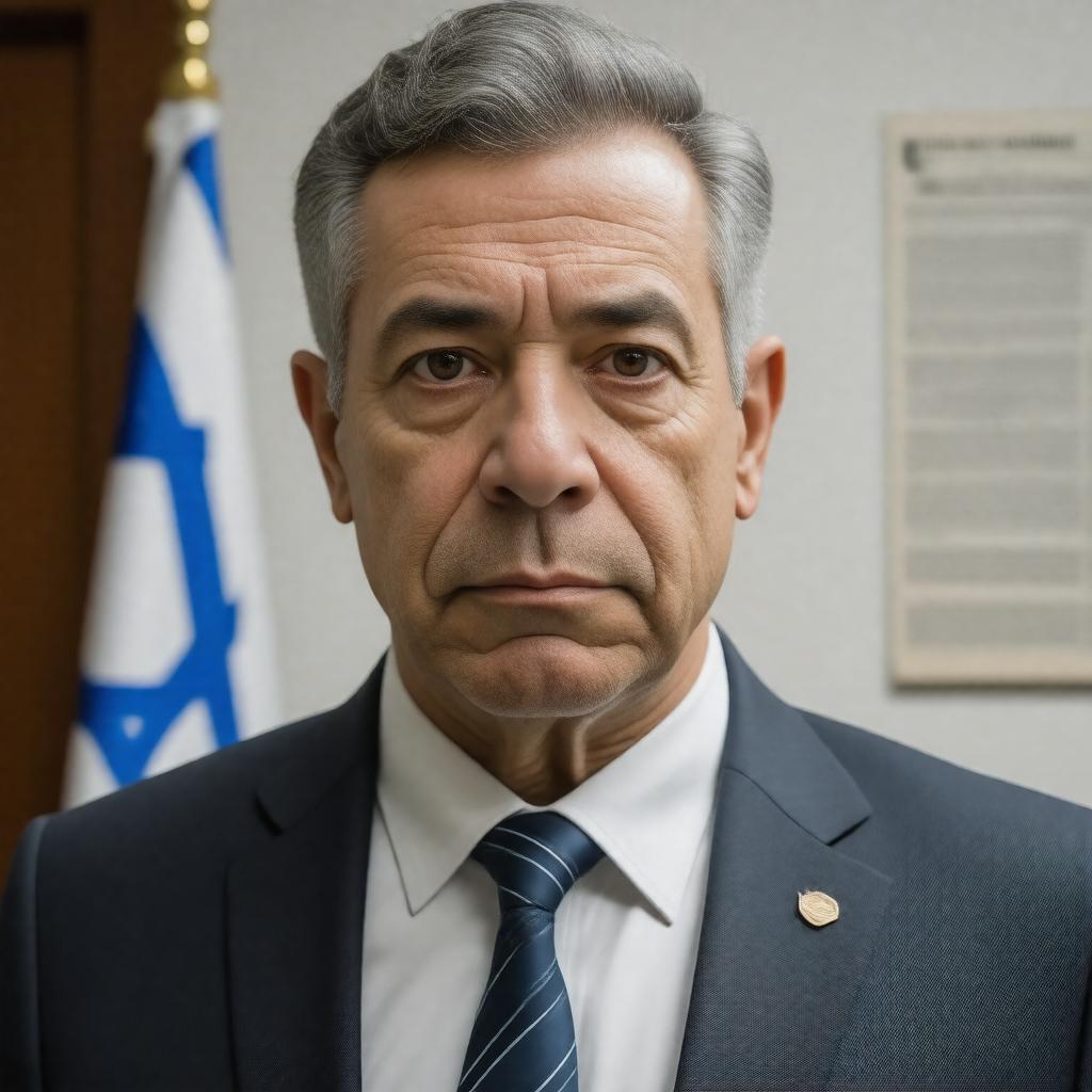 AI-created image of Yosef Lapid