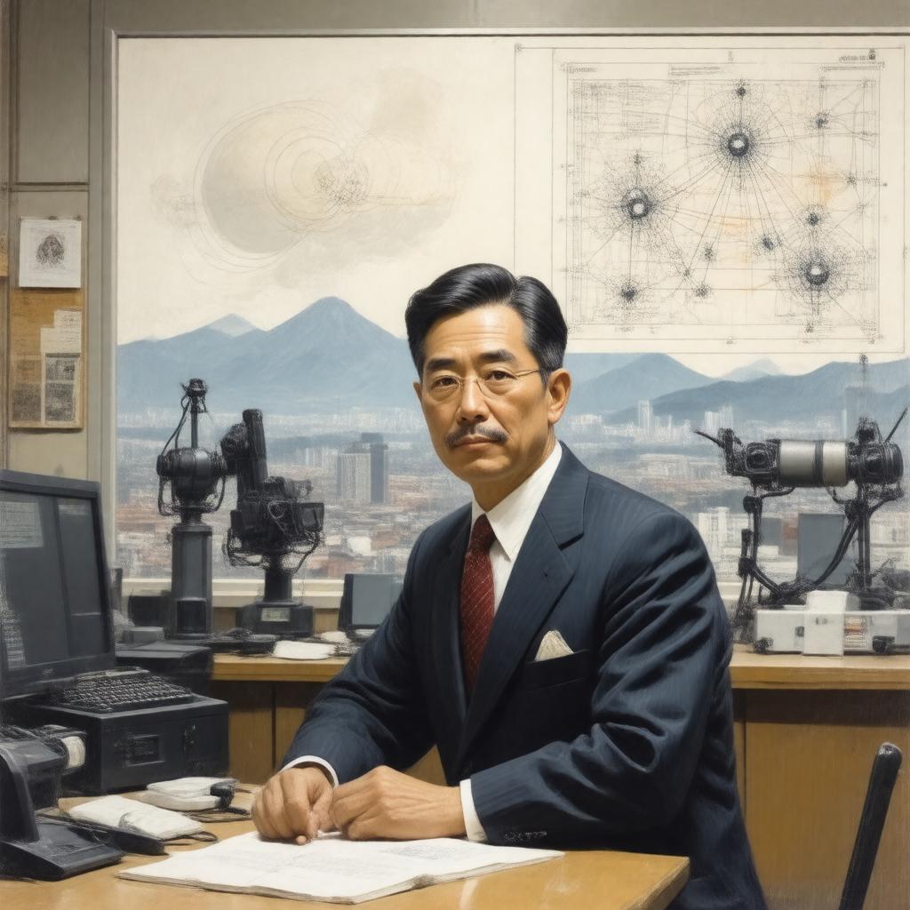 AI-created image of Yoshihisa Okumura