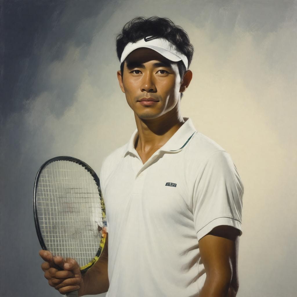 AI-created image of Yoshio Nakanishi
