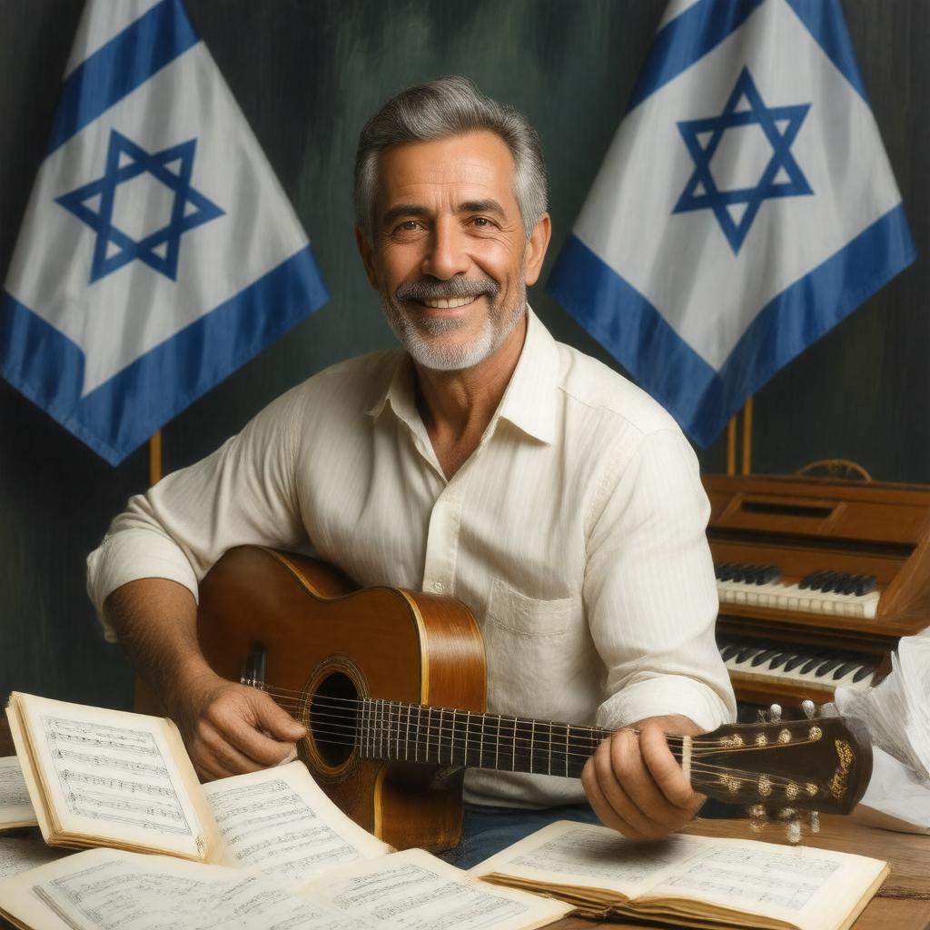AI-created image of Yossi Azulay