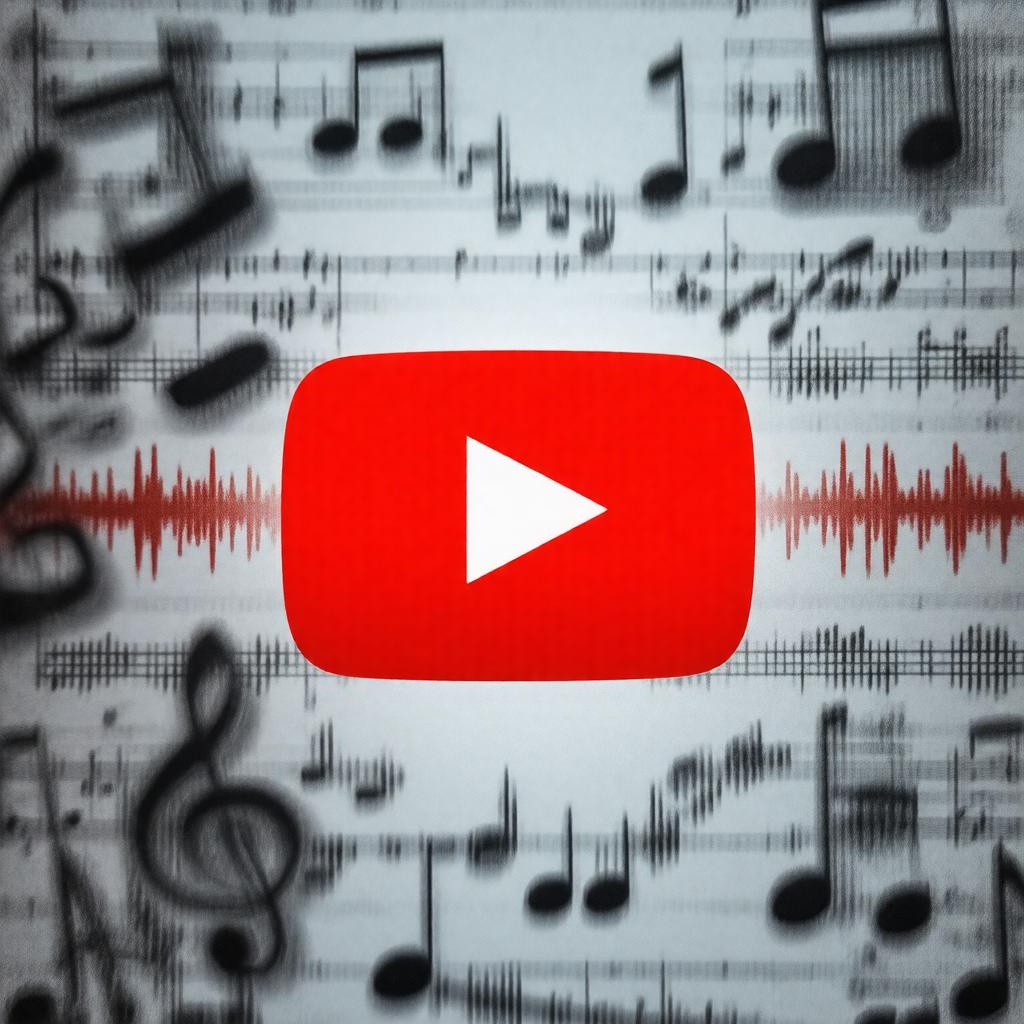 AI-created image of YouTube Music
